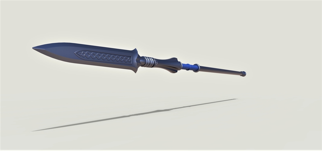 Spear from the game Fire Emblem Three Houses 3D Print 259579 Spear from the game Fire Emblem Three Houses 3D Print 259579