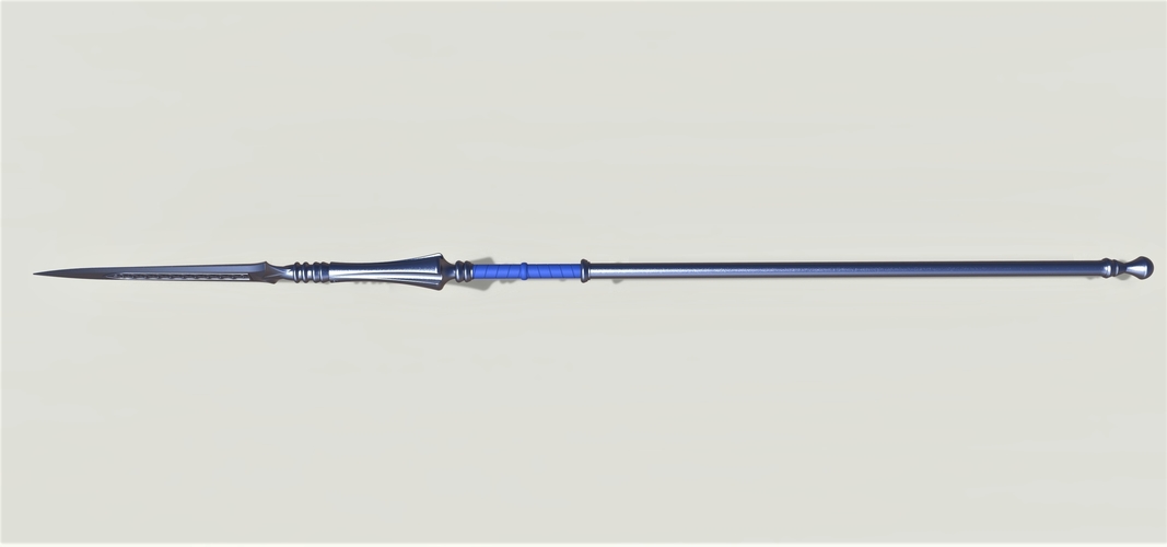 Spear from the game Fire Emblem Three Houses 3D Print 259582 Spear from the game Fire Emblem Three Houses 3D Print 259582