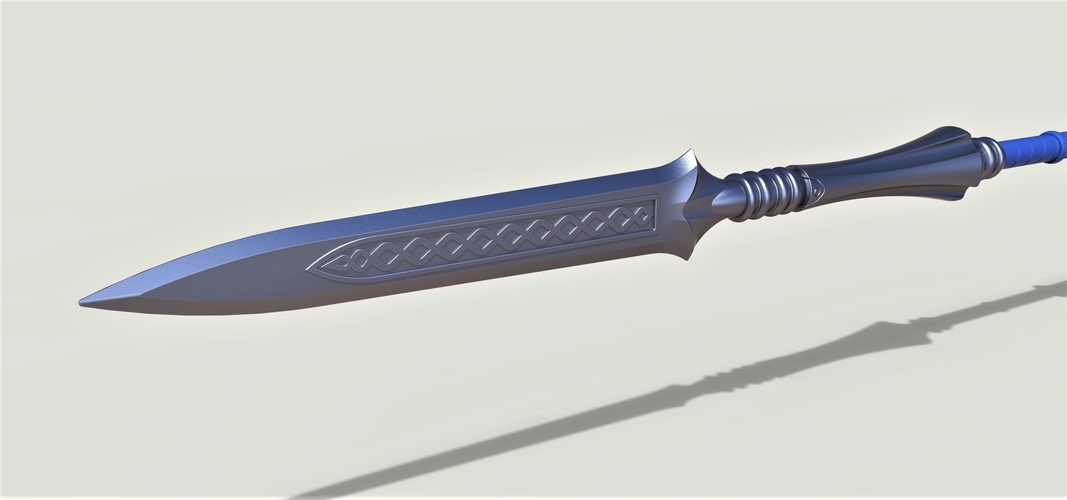 Spear from the game Fire Emblem Three Houses 3D Print 259586 Spear from the game Fire Emblem Three Houses 3D Print 259586