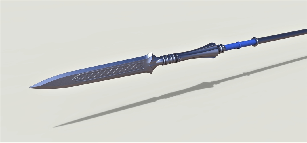 Spear from the game Fire Emblem Three Houses 3D Print 259588 Spear from the game Fire Emblem Three Houses 3D Print 259588
