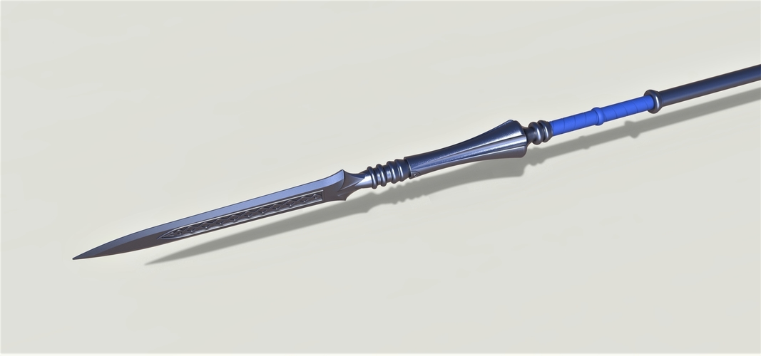 Spear from the game Fire Emblem Three Houses 3D Print 259589 Spear from the game Fire Emblem Three Houses 3D Print 259589