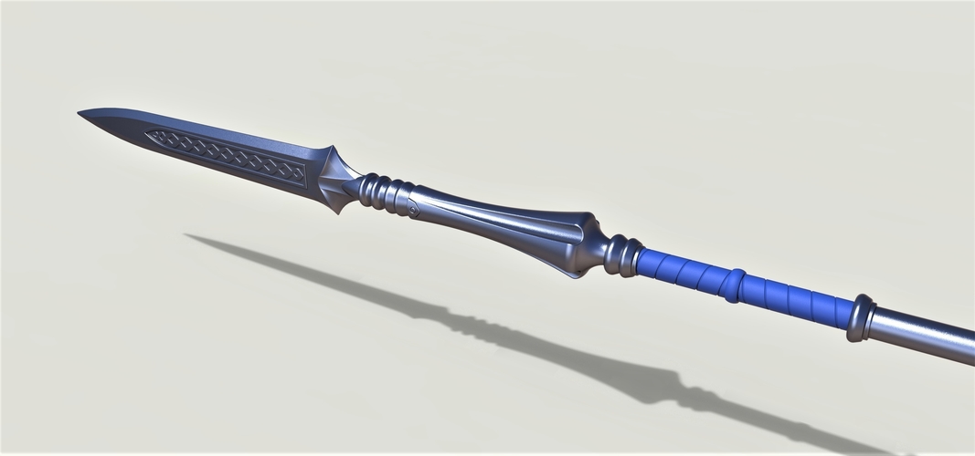 Spear from the game Fire Emblem Three Houses 3D Print 259590 Spear from the game Fire Emblem Three Houses 3D Print 259590