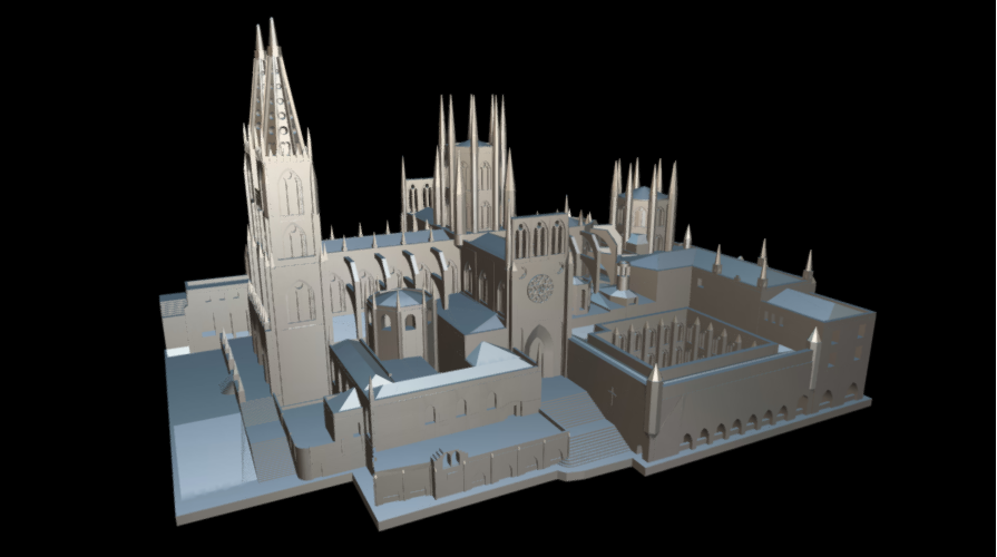 Catedral de Burgos 3D Print 260153 Catedral de Burgos 3D Print 260153