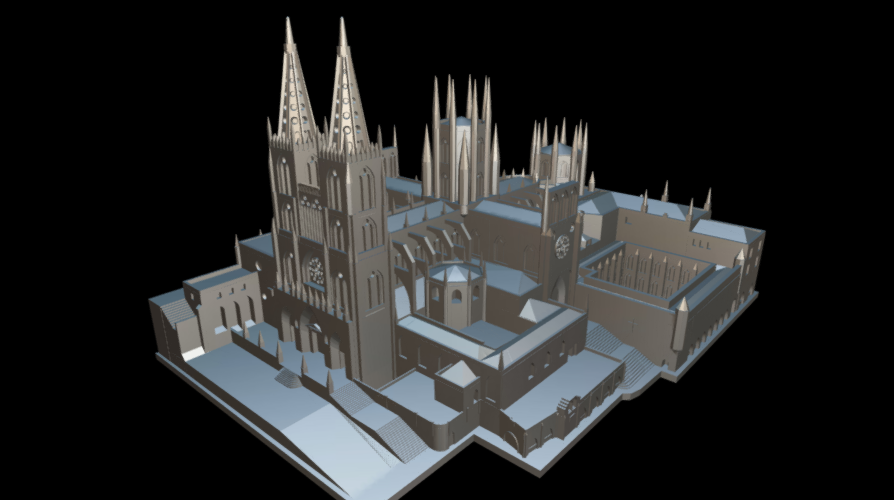 Catedral de Burgos 3D Print 260154 Catedral de Burgos 3D Print 260154