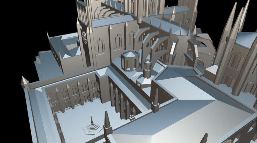 Catedral de Burgos 3D Print 260158 Catedral de Burgos 3D Print 260158