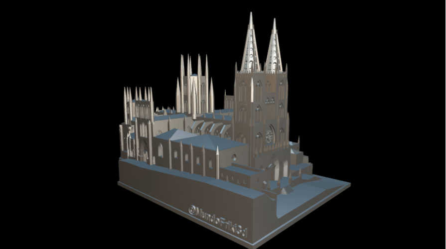 Catedral de Burgos 3D Print 260162 Catedral de Burgos 3D Print 260162