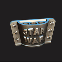 Small PENCIL HOLDER - STAR WARS  3D Printing 260176
