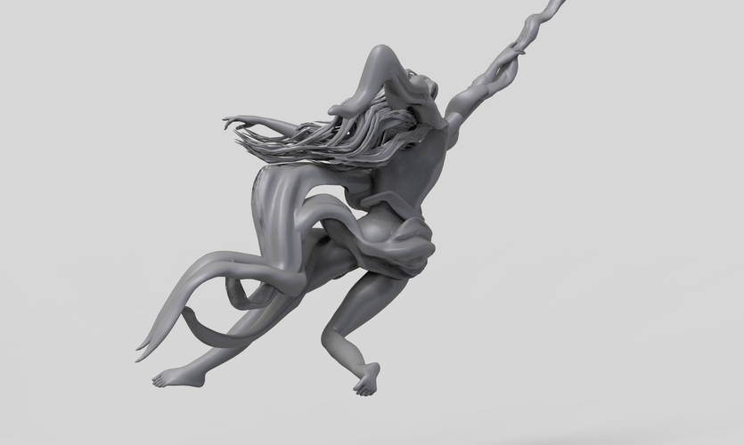 Pole Dance Girl 3D Print 260413 Pole Dance Girl 3D Print 260413