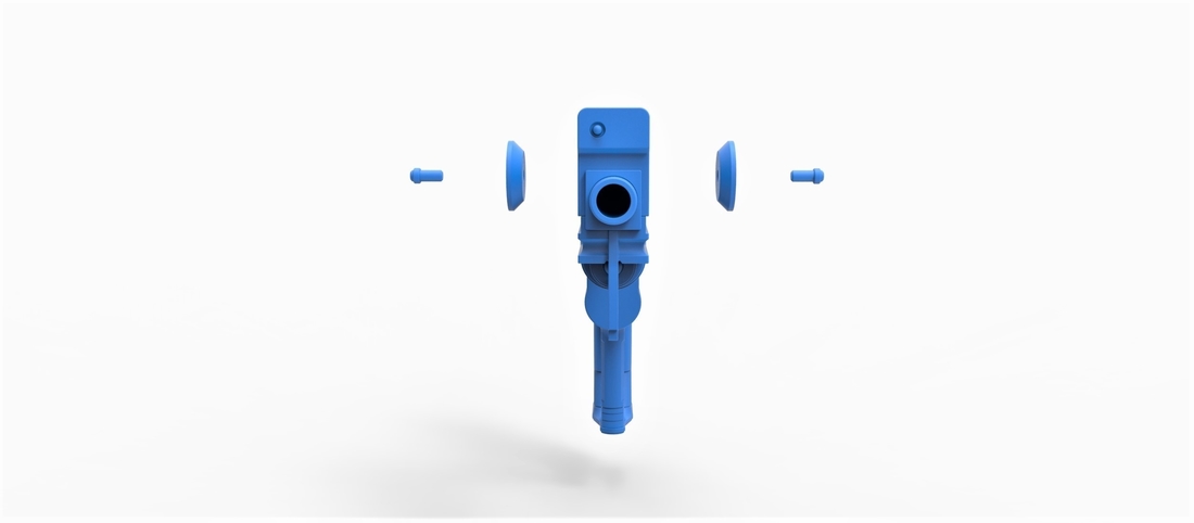 Blaster of Korben Dallas from movie The Fifth Element 3D Print 260538 Blaster of Korben Dallas from movie The Fifth Element 3D Print 260538