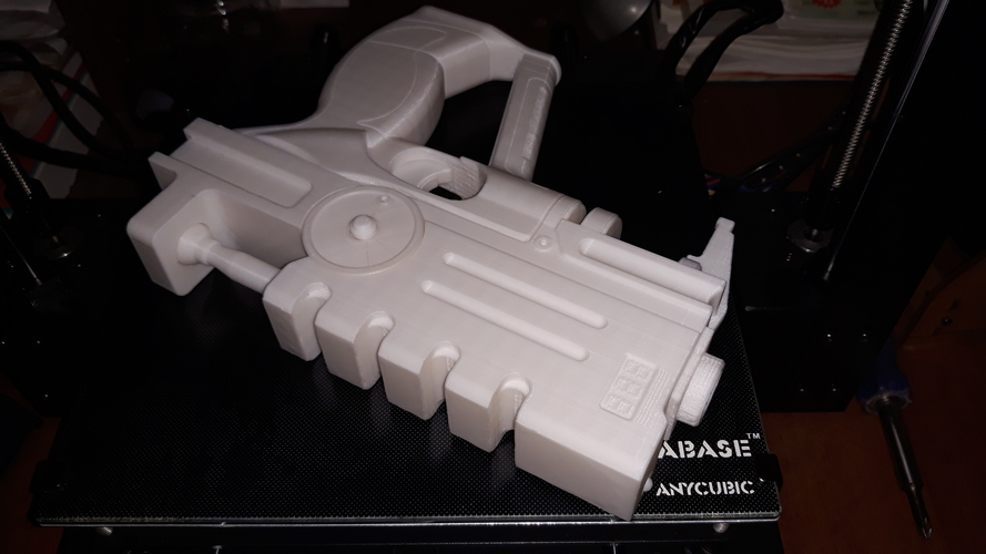 Blaster of Korben Dallas from movie The Fifth Element 3D Print 260542 Blaster of Korben Dallas from movie The Fifth Element 3D Print 260542