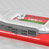 Small Sunderland AFC - Stadium of Light 3D Printing 260861