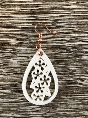 Forget-me-not earrings 3D Print 260886 Forget-me-not earrings 3D Print 260886