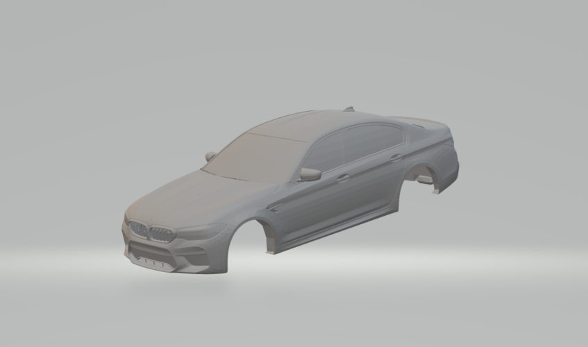 bmw m5 2019 3D Print 261685 bmw m5 2019 3D Print 261685