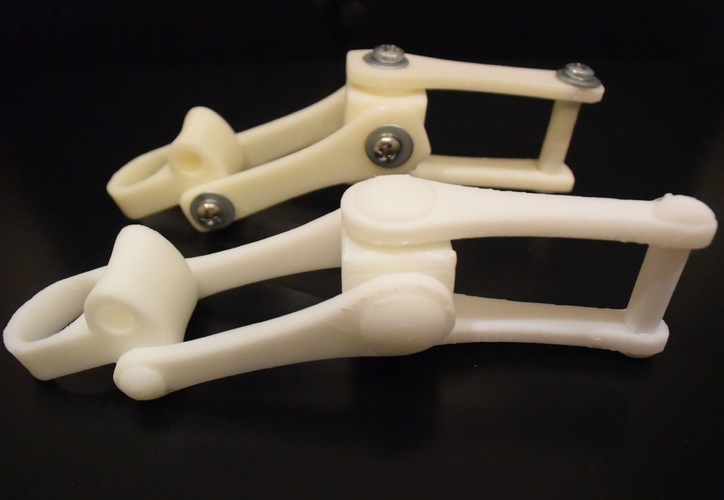 3D Printed Exoskeleton Finger - In One Piece 3D Print 26178