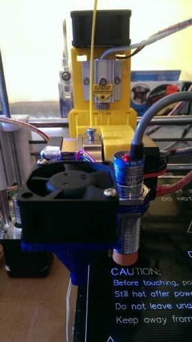 Modified prusa i3 x-carriage with Laser support 3D Print 26189