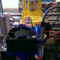 Small Modified prusa i3 x-carriage with Laser support 3D Printing 26189