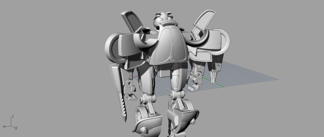 Bumblebee action figure 3D print model 3D Print 262065