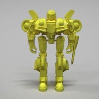 Small Bumblebee action figure 3D print model 3D Printing 262069