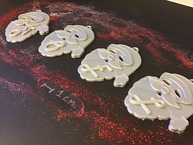SANTA CLAUS 3D letters stl file 3D Print 262293 SANTA CLAUS 3D letters stl file 3D Print 262293