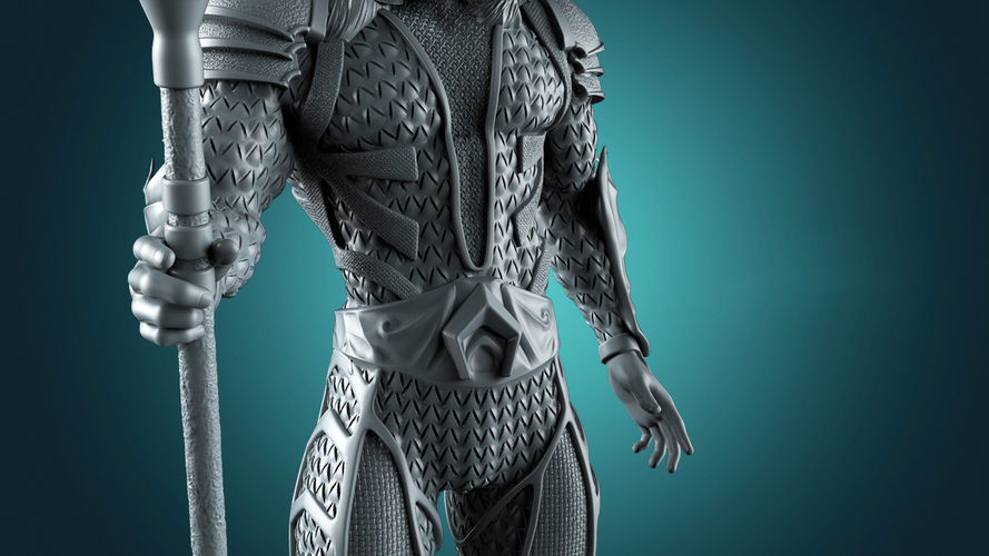 Aquaman - Justice League 3d print files 3D Print 262576 Aquaman - Justice League 3d print files 3D Print 262576