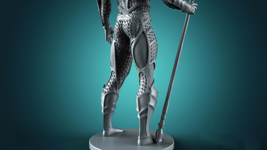Aquaman - Justice League 3d print files 3D Print 262584 Aquaman - Justice League 3d print files 3D Print 262584