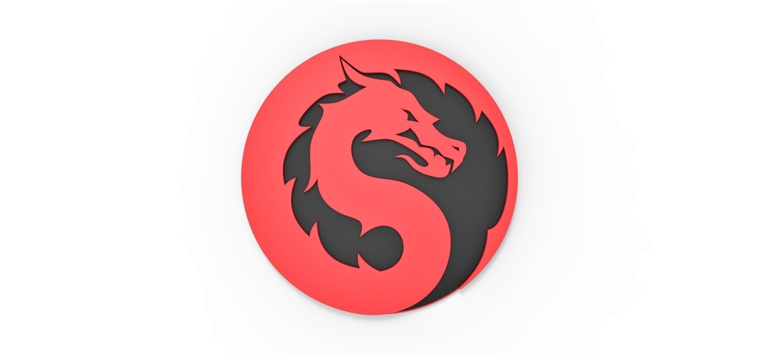 3D printable Mortal Kombat 2021 logo 3D Print 262738 3D printable Mortal Kombat 2021 logo 3D Print 262738