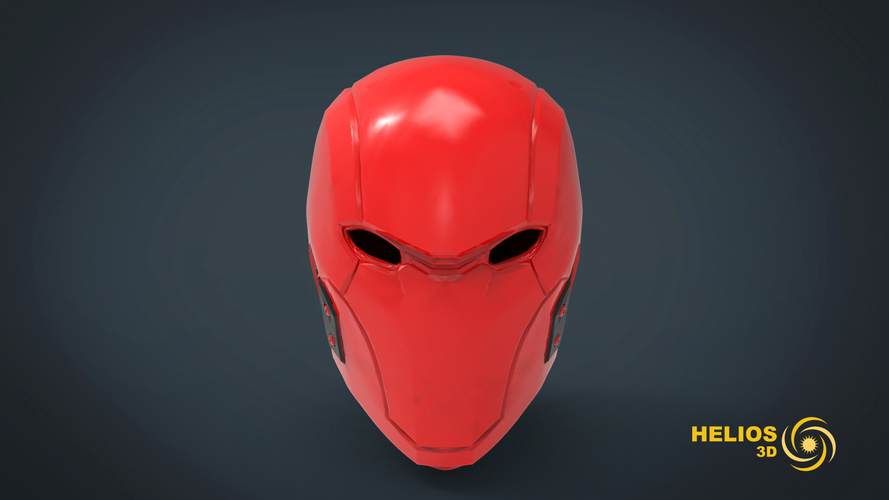 Red Hood Helmet -mask life size 3D Print 262898 Red Hood Helmet -mask life size 3D Print 262898