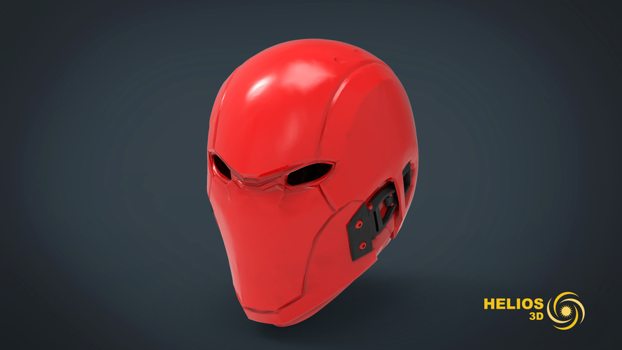 Red Hood Helmet -mask life size 3D Print 262899 Red Hood Helmet -mask life size 3D Print 262899
