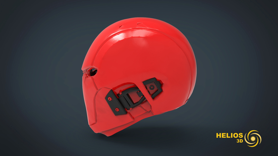 Red Hood Helmet -mask life size 3D Print 262901 Red Hood Helmet -mask life size 3D Print 262901