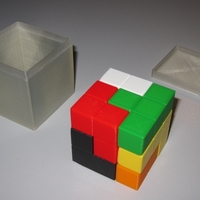 Small Soma Puzzle Cube & Box 3D Printing 263110