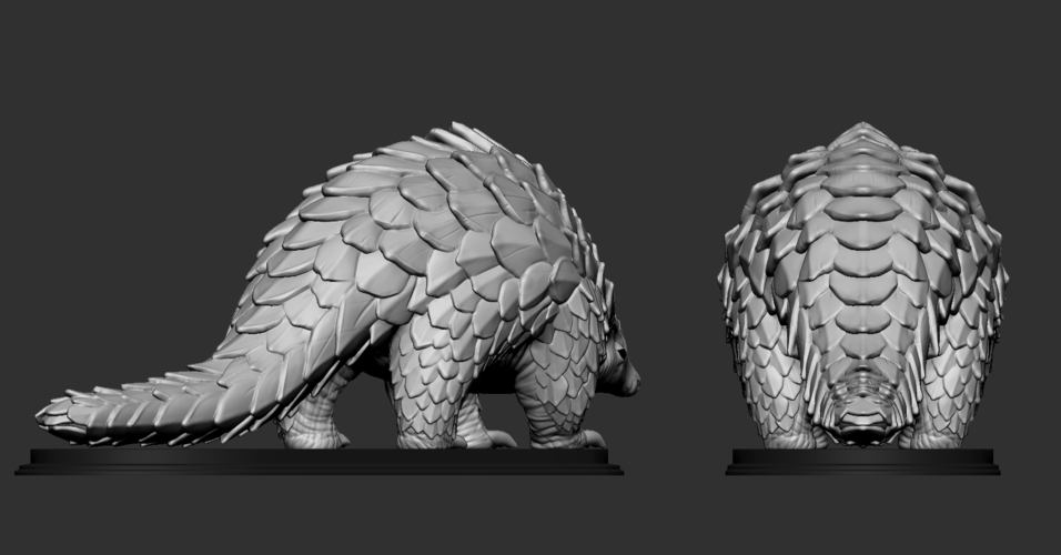 Pangolin 3D Print 263185 Pangolin 3D Print 263185