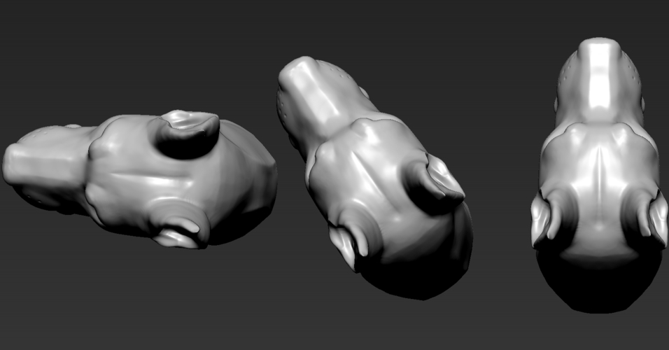 Doberman Head 3D Print 263246 Doberman Head 3D Print 263246