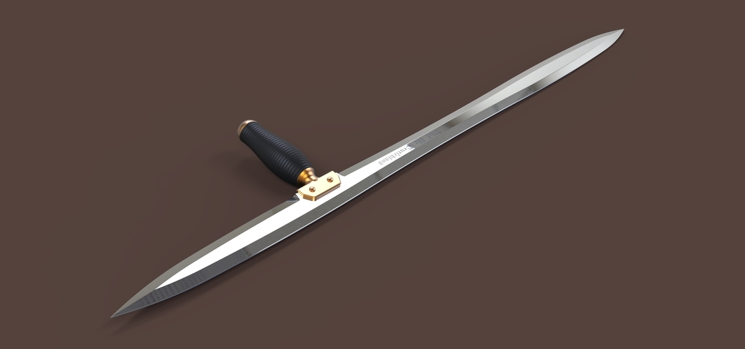 Sword of Karl Ruprecht Kroenen from the movie Hellboy 2004 3D Print 263342 Sword of Karl Ruprecht Kroenen from the movie Hellboy 2004 3D Print 263342