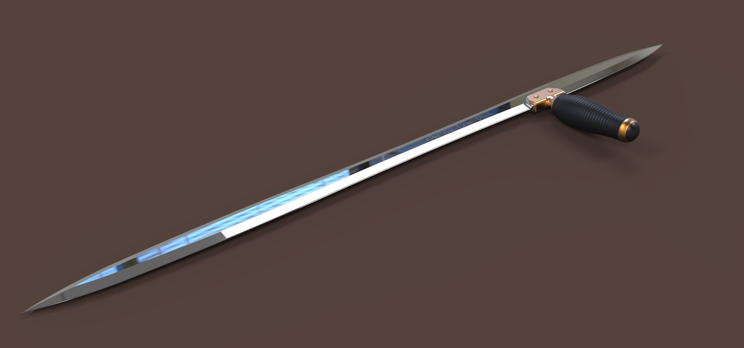 Sword of Karl Ruprecht Kroenen from the movie Hellboy 2004 3D Print 263346 Sword of Karl Ruprecht Kroenen from the movie Hellboy 2004 3D Print 263346