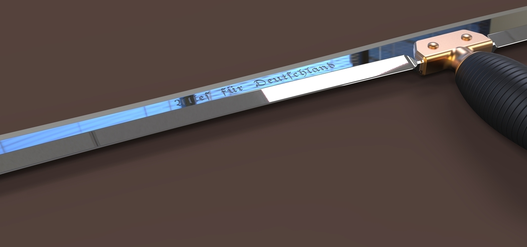 Sword of Karl Ruprecht Kroenen from the movie Hellboy 2004 3D Print 263347 Sword of Karl Ruprecht Kroenen from the movie Hellboy 2004 3D Print 263347