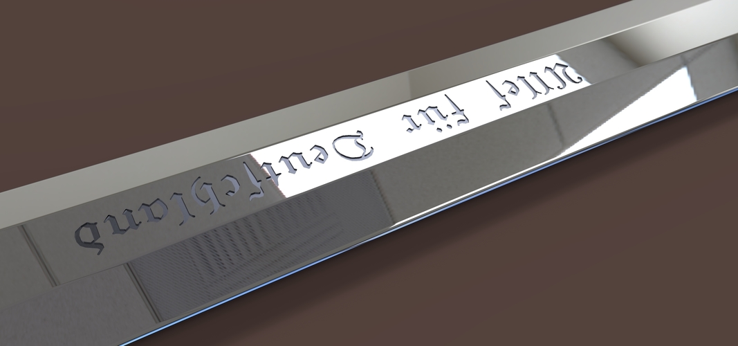 Sword of Karl Ruprecht Kroenen from the movie Hellboy 2004 3D Print 263348 Sword of Karl Ruprecht Kroenen from the movie Hellboy 2004 3D Print 263348