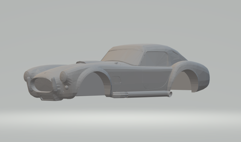shelby cobra race slot car 3D Print 263477 shelby cobra race slot car 3D Print 263477