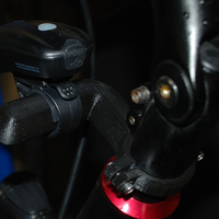 Extension of the handlebar on the bicycle - Thumbnail 2