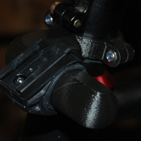 Extension of the handlebar on the bicycle - Thumbnail 3