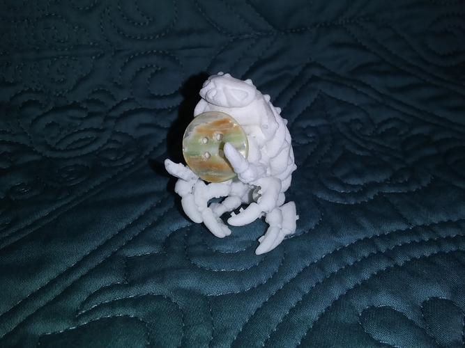 The Articulated Predominant Isopod 3D Print 263864