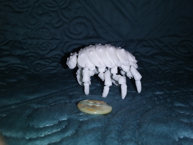 The Articulated Predominant Isopod 3D Print 263866