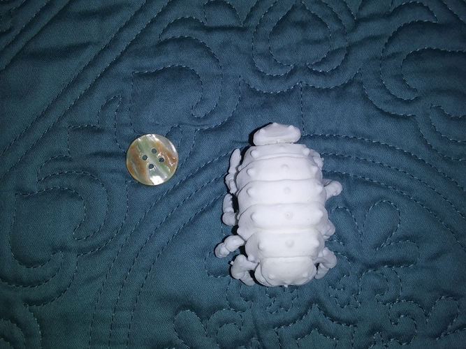 The Articulated Predominant Isopod 3D Print 263870