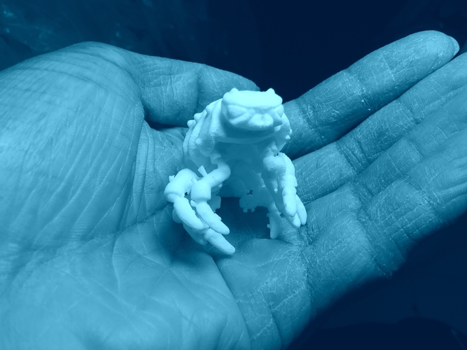The Articulated Predominant Isopod 3D Print 263877