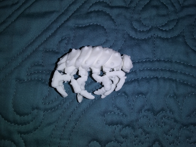 The Articulated Predominant Isopod 3D Print 263879