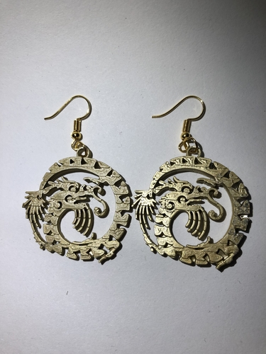 Celtic Dragon earrings 3D Print 263882 Celtic Dragon earrings 3D Print 263882