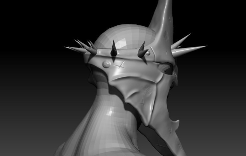 The Witch King Helmet Mask 3D Print 263983