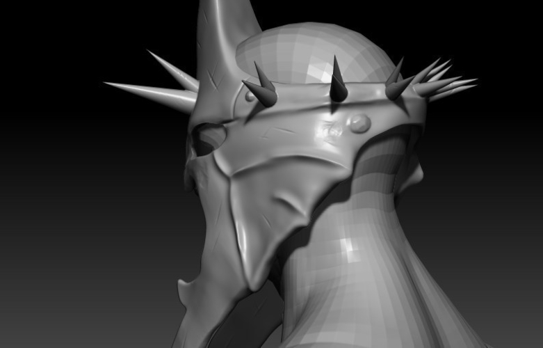 The Witch King Helmet Mask 3D Print 263984