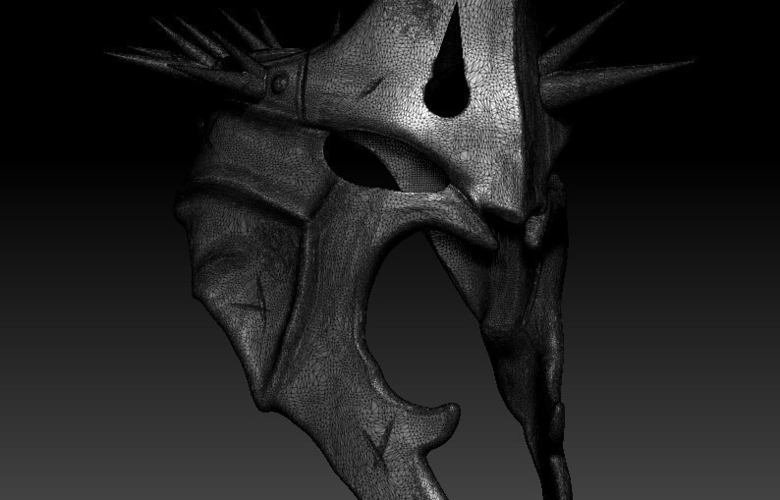 The Witch King Helmet Mask 3D Print 263993
