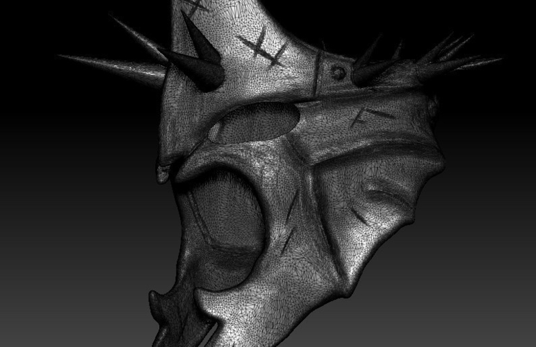 The Witch King Helmet Mask 3D Print 263995