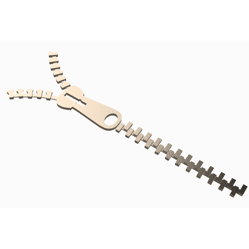 ZIPPED WALL FOR WALL DECORATION 3D Print 264037 ZIPPED WALL FOR WALL DECORATION 3D Print 264037